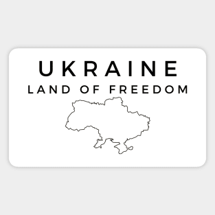 Ukraine Land of Freedom Magnet